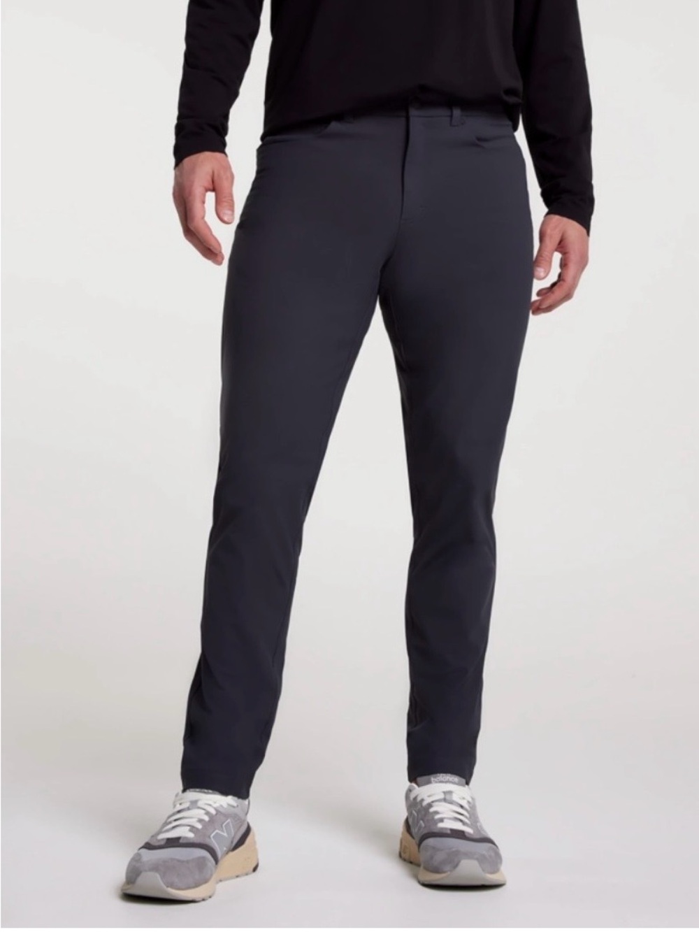 VRST Men's Limitless Performance Slim Fit 5 Pocket Pant- Graphite Charcoal